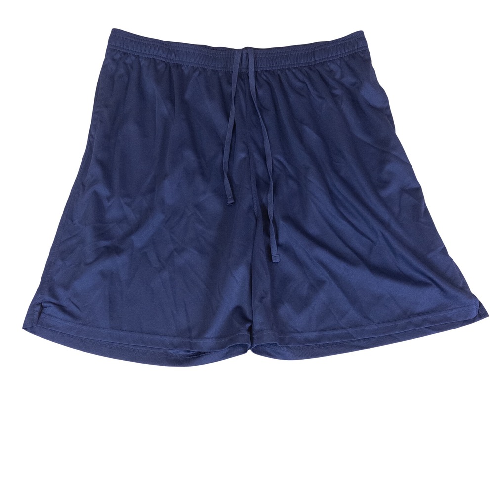 Starting Point Mens 3X Navy Blue Mesh Athletic Gym Basketball Shorts Drawstring